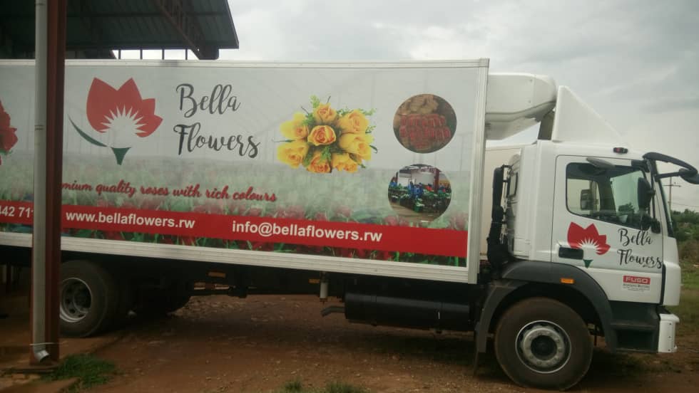 BELLA FLOWERS NEW TRUCK